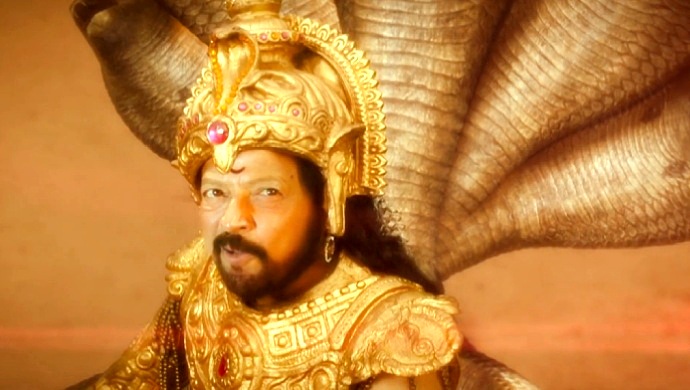 CGI Created Still Of Namma Sahasa Simha In Nagarahavu